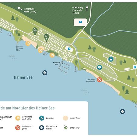 Haus Im Schilf 1 - Ferienwohnungen Am Hainer See Bei Leipzig Neukieritzsch Esterno foto