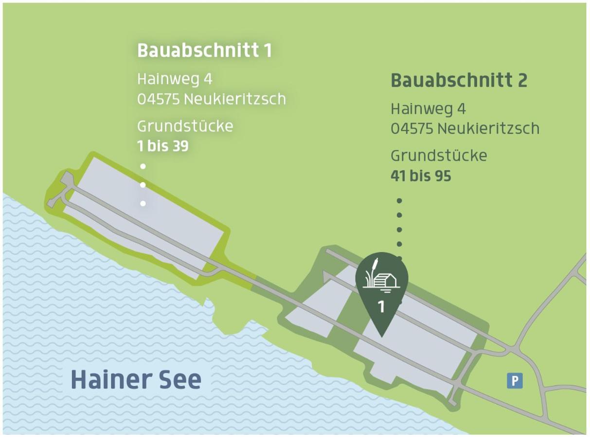 Haus Im Schilf 1 - Ferienwohnungen Am Hainer See Bei Leipzig Neukieritzsch Esterno foto