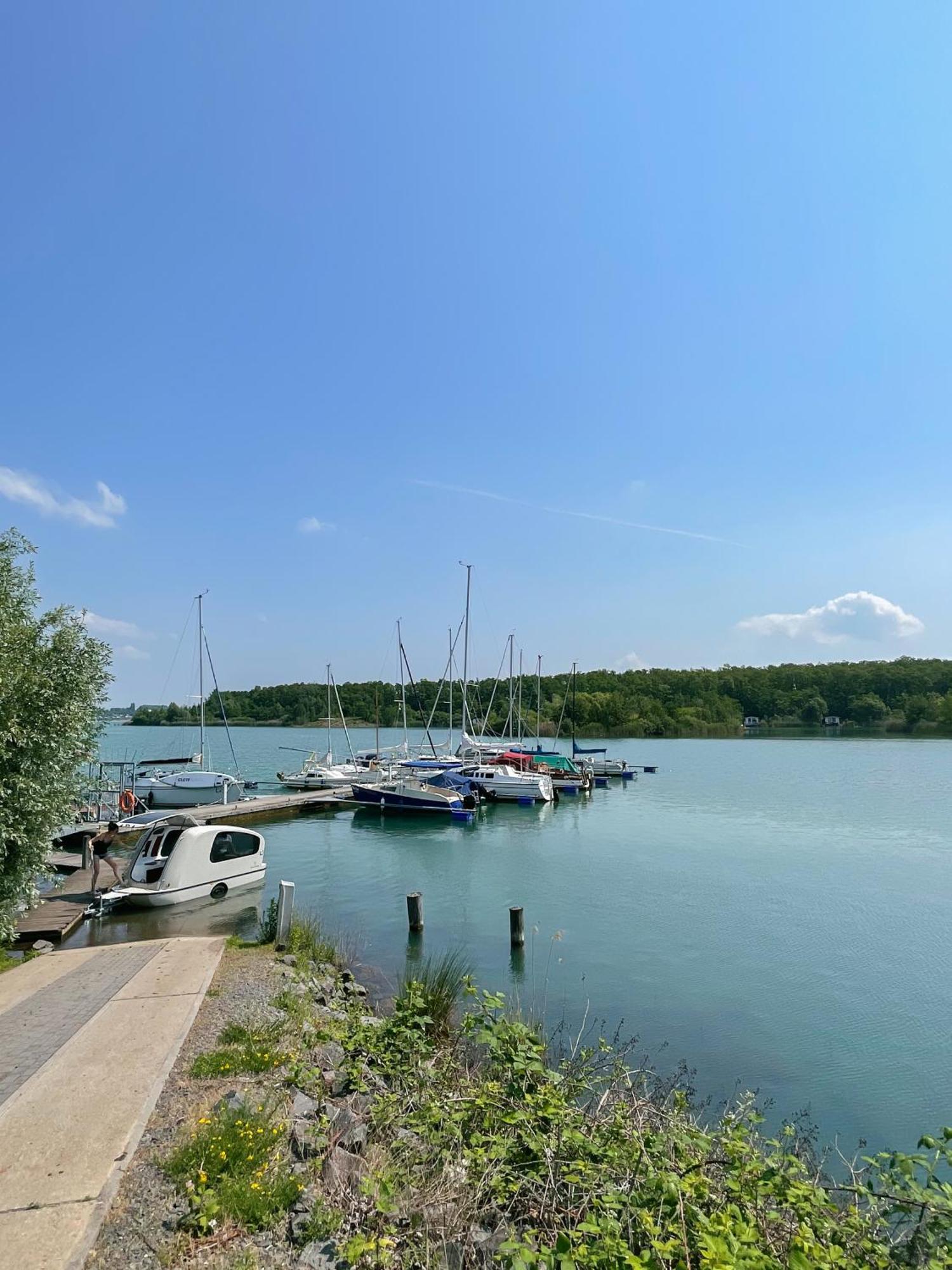 Haus Im Schilf 1 - Ferienwohnungen Am Hainer See Bei Leipzig Neukieritzsch Esterno foto