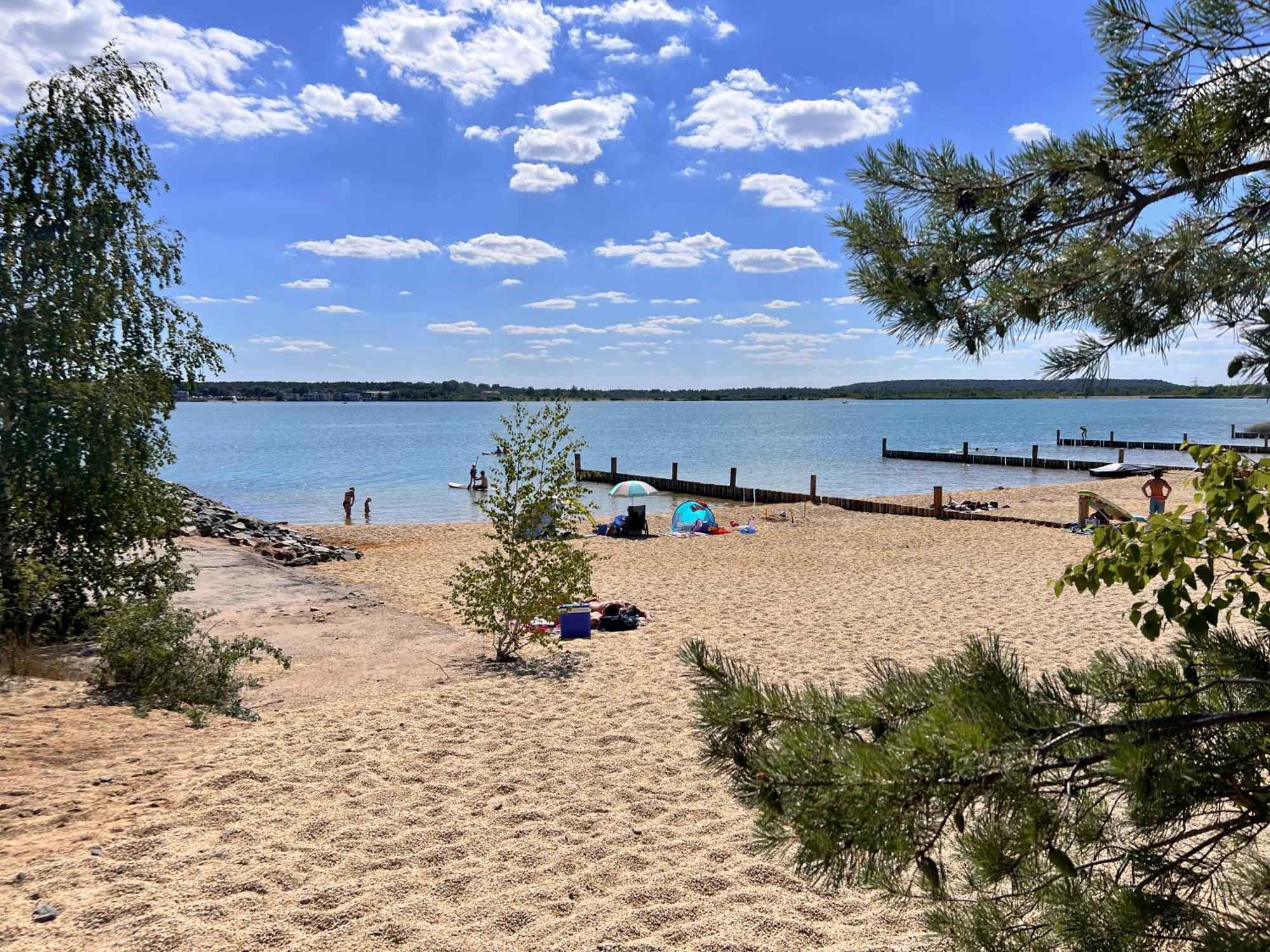 Haus Im Schilf 1 - Ferienwohnungen Am Hainer See Bei Leipzig Neukieritzsch Esterno foto